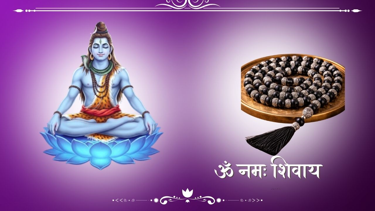 Karungali Mala Silver Cap